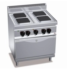 Плита електрична Bertos E7PQ4+FE1