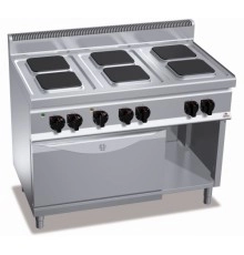 Плита електрична Bertos E7PQ6+FE1