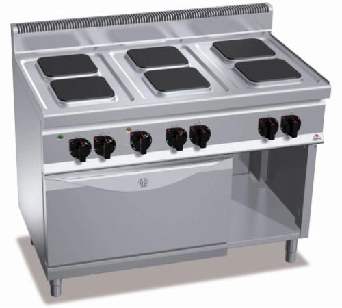 Плита електрична Bertos E7PQ6+FE1