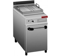 Гриль лавовий газ. Inox Electric PL/2 900