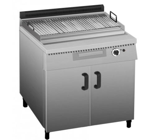 Гриль лавовий газ Inox Electric PL4eN