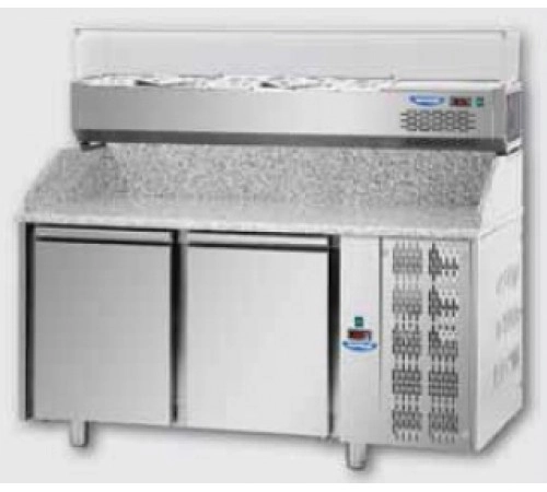 Стіл піцерійний DGD PZ02MID80 + VR4 160 VD