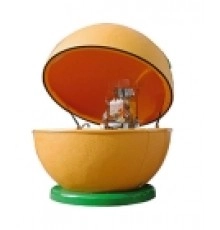 Автономний фреш-кіоск у вигляді апельсину ZumeX MOBILE