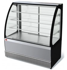 Вітрина холодильна VS-1,3 Veneto (нерж.)
