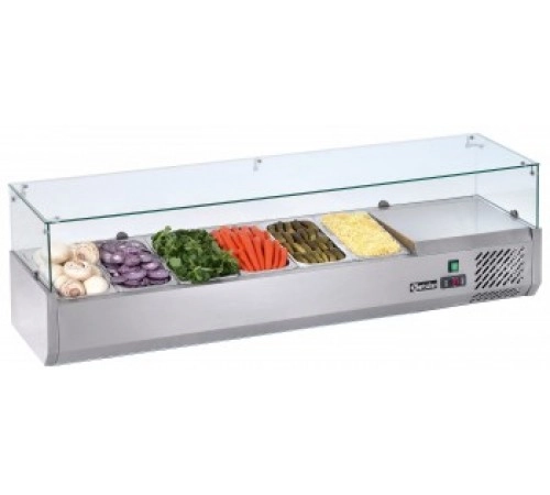 Вітрина для топінгу TEFCOLD VK38-150