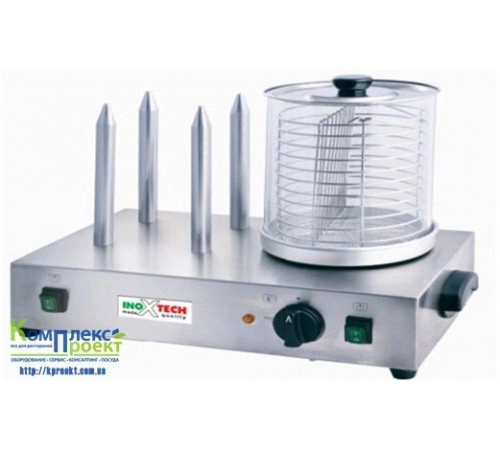 Апарат для хот догів штирьової Inoxtech HHD-1