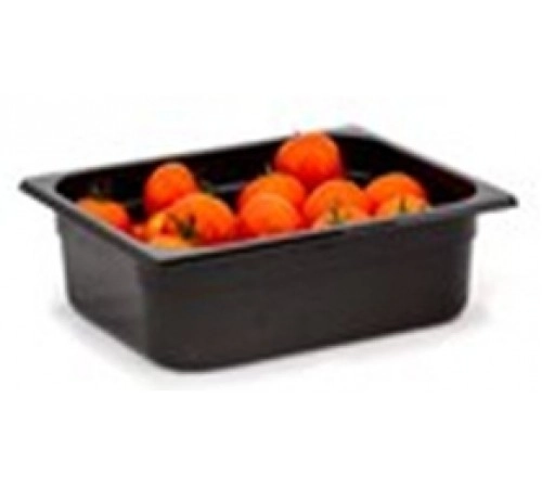 Гастроємність із чорного полікарбонату GN1/2-65