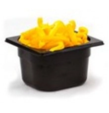 Гастроємність із чорного полікарбонату GN1/6-100