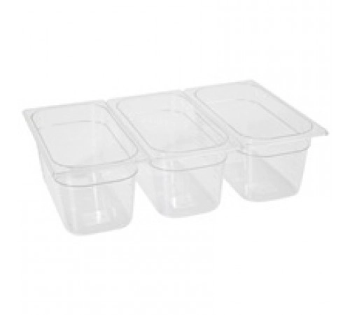 Гастроємність GN з полікарбонату 1/3, 4 л.