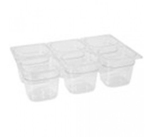 Гастроємність GN з полікарбонату 1/6, 1 Hendi