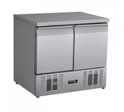 Стіл холодильний BRILLIS S901 | 2 двері, 215 л, Нержавіюча стал