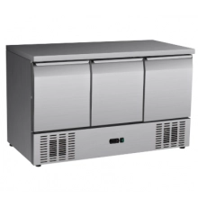 Холодильний стіл BRILLIS S903T | 3 двері, нержавійка | Гарантія 2 роки