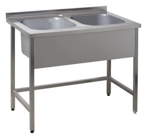 Ванна мийна зварна двосекційна Економ 430