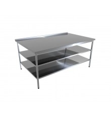 Стіл виробничий з двома нижніми поліцями Економ 430