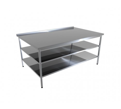 Стіл виробничий з двома нижніми поліцями Проф 430