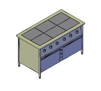 Плита електрична ПЕ-6Д (проф)