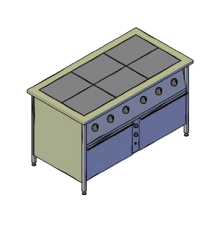 Плита електрична ПЕ-6Д (проф)