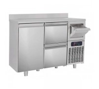 Холодильний стіл барний - 1,6 x 0,6 м BGKF156A #SBGKF12