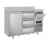 Холодильний стіл барний - 1,6 x 0,6 м BGKF156A #SBGKF13
