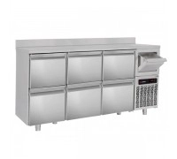 Холодильний стіл барний - 2,1 x 0,6 м BGKF216D # 3 #SBGKF12