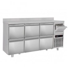 Холодильний стіл барний - 2,1 x 0,6 м BGKF216D # 3 #SBGKF12