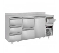 Холодильний стіл барний - 2,1 x 0,6 м BGKF216D #SBGKF1213