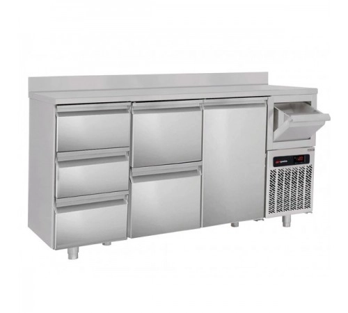 Холодильний стіл барний - 2,1 x 0,6 м BGKF216D #SBGKF1213