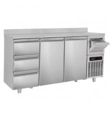 Холодильний стіл барний - 2,1 x 0,6 м BGKF216D #SBGKF13