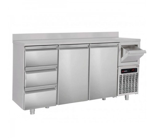 Холодильний стіл барний - 2,1 x 0,6 м BGKF216D #SBGKF13