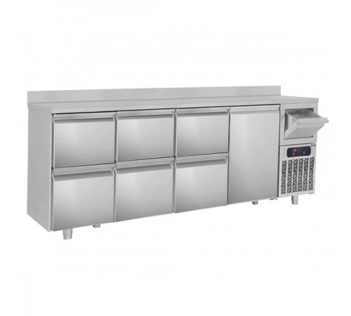 Холодильний стіл барний - 2,7 x 0,6 м BGKF266A # 3 #SBGKF12
