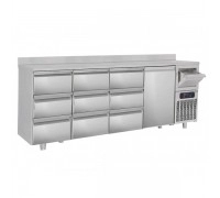Холодильний стіл барний - 2,7 x 0,6 м BGKF266A # 3 #SBGKF13