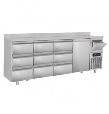 Холодильний стіл барний - 2,7 x 0,6 м BGKF266A # 3 #SBGKF13