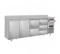 Холодильний стіл барний - 2,7 x 0,6 м BGKF266A #SBGKF1213