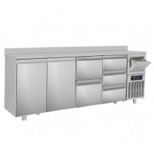 Холодильний стіл барний - 2,7 x 0,6 м BGKF266A #SBGKF1213