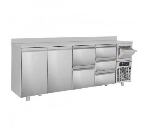 Холодильний стіл барний - 2,7 x 0,6 м BGKF266A #SBGKF1213