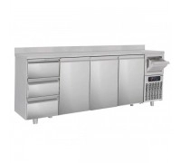 Холодильний стіл барний - 2,7 x 0,6 м BGKF266A #SBGKF13