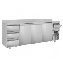Холодильний стіл барний - 2,7 x 0,6 м BGKF266A #SBGKF13