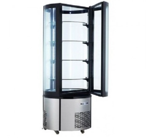 Вітрина холодильна кондитерська підлогова FROSTY ARC-400R
