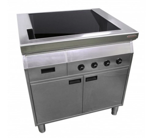 Гриль карбоновий підлоговий закритий Skvara CARBOGRIL 600*600