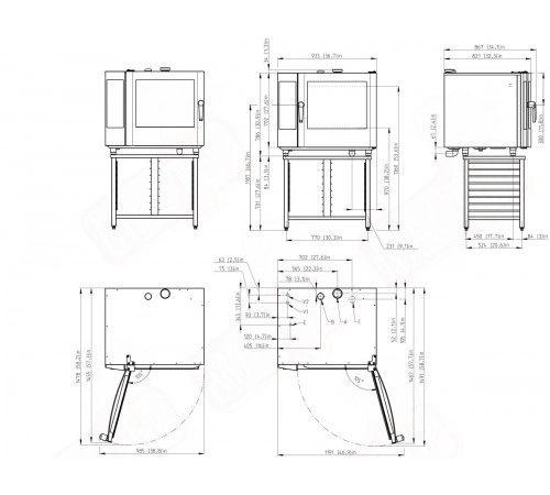 Пароконвектомат Retigo Vision-2 B611B