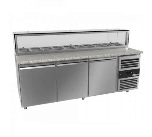 Саладетта - 2,01 м - 10x GN 1/3