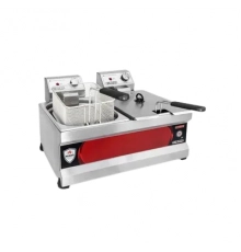 Фритюрниця електрична подвійна MARS MF-3+3, 3+3л