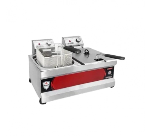 Фритюрниця електрична подвійна MARS MF-5+5, 5+5л