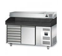 Холодильний стіл для піци - 1,5 x 0,8 м