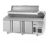 Холодильний стіл для піци - 1,4 x 0,7 м