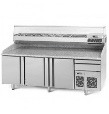 Холодильний стіл для піци - 2,3 x 0,8 м