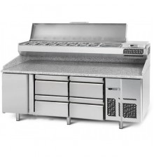 Холодильний стіл для піци - 1,9 x 0,7 м