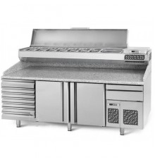 Холодильний стіл для піци - 2,3 x 0,8 м