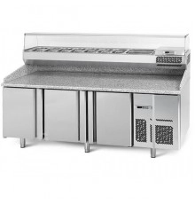 Холодильний стіл для піци - 1,9 x 0,7 м