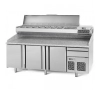 Холодильний стіл для піци - 2,3 x 0,8 м